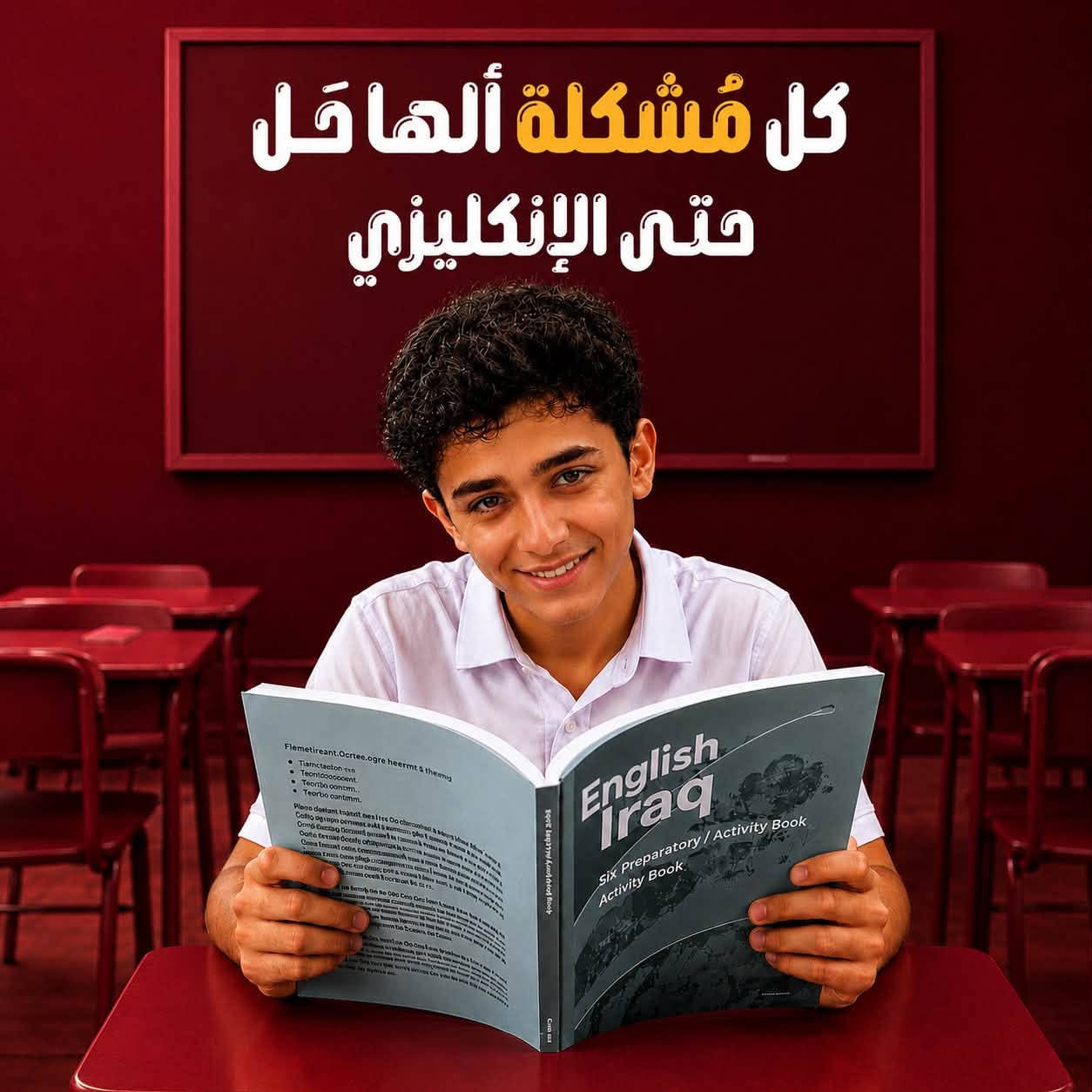 كل مشكلة ألها حل، حتى الإنگليزي! 🎯
إذا الدور الثاني مسويلك إحباط، ويانا راح يتغير كل شي. الأستاذة حلا حمد توفرلك الشرح اللي يخليك تعبر الامتحان بثقة وتجيب المعدل اللي تتمناه
📞 للتواصل وحجز مقعدك:
 انستا: p.8rz
 تليكرام: @ali_p8r
 واتساب: ***********
