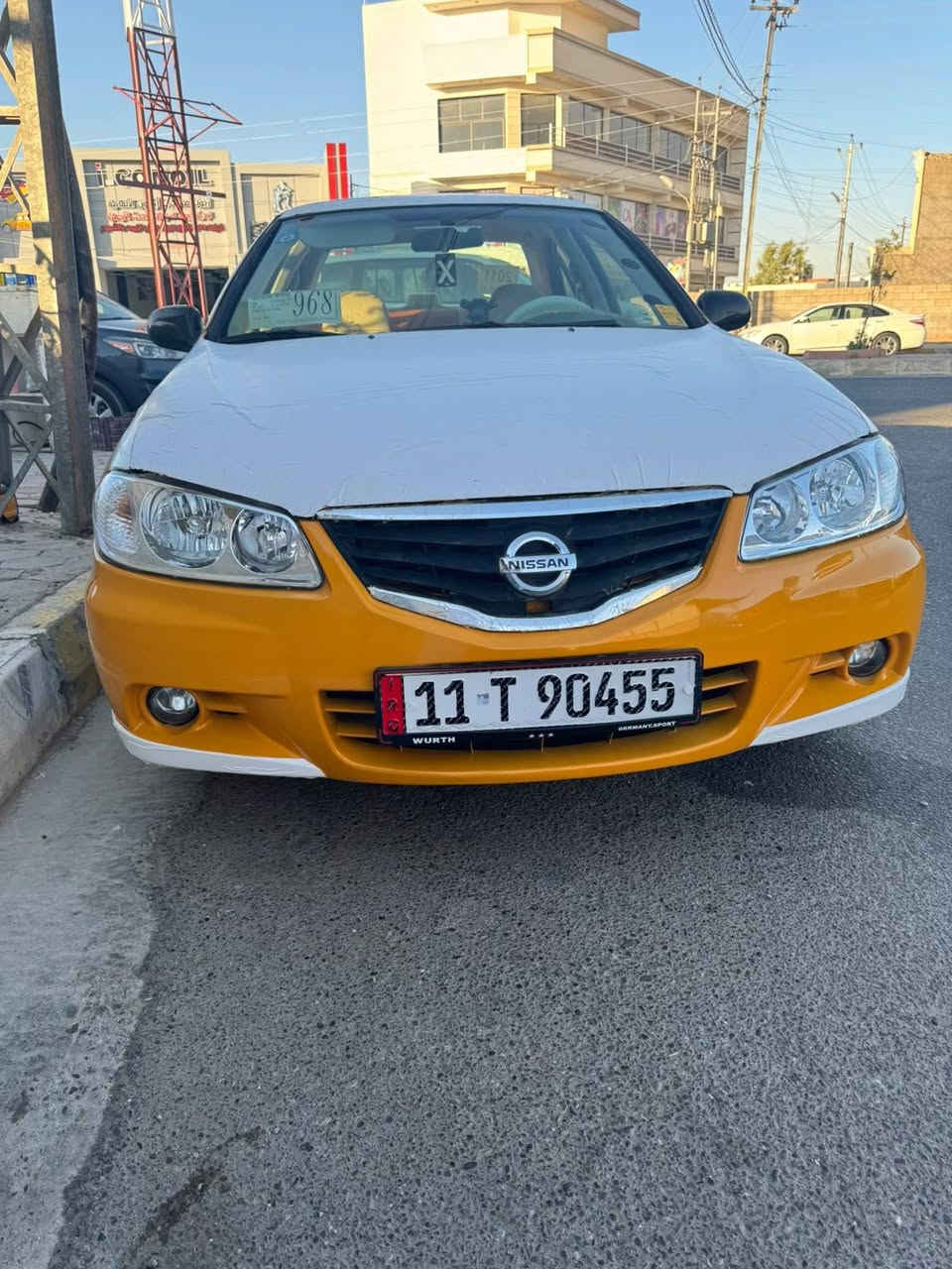 سني شركه ٢٠١١ كير عادي رقم بغداد جديد تحويل مباشر سيارة بيها جاملغ خلفي سعر ٨٥$ بيها مجال مكانها الانبار ***********@
