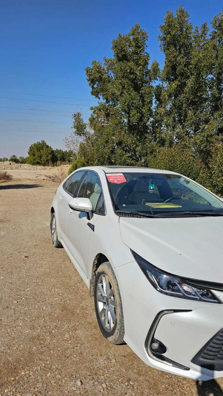 كورلا ساز موديل ٢٠٢٤ مكفوله من الصبغ 
ماشي ٣٠ الف 
العنوان بابل ...***********
