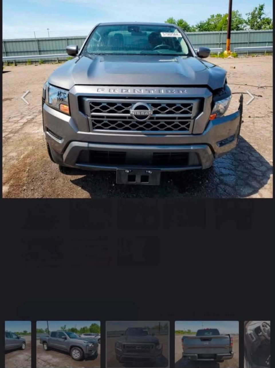 نیسان فرۆنتەر /nissan Frontier
مۆدیل /2023
مواسەفات/ SV
دوو بست سبووغی هەیە
نرخی/ $205 وەرەقە 
رەقەم مۆبایل /7099 402 0751
شوێن / شەقلاوە


**إذا كنت صاحب هذا الإعلان وتريد حذفه لأي سبب، رجاءا أرسل رسالة إلى الدعم الفني**