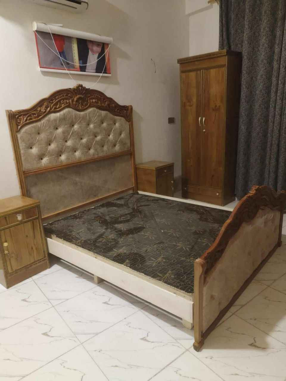 سرير نفرين الطول مترين العرض متر ٨٠سم  الجربايه نفرين 345 الف ويه كومديات بدون كومديات 295 المحاويل, بابل


**إذا كنت صاحب هذا الإعلان وتريد حذفه لأي سبب، رجاءا أرسل رسالة إلى الدعم الفني**