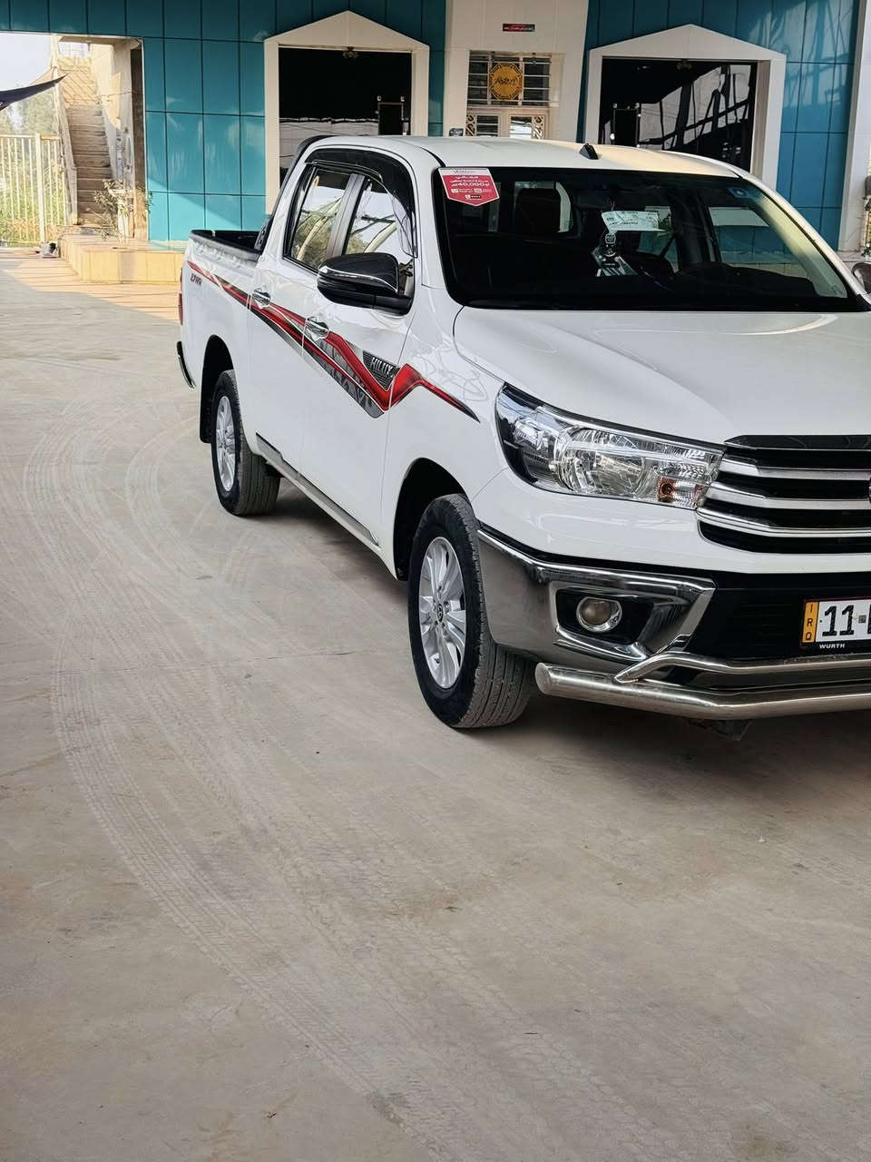 السلام عليكم للبيع تيوتا هايلوكس موديل 2025ساز فول مواصفات مكفوله كفاله عامه من كلشي رقم بغدادباسمي ماشيه 43الف حقيقي المكان بابل الحمزه الغربي للاستفسار ***********///***********
