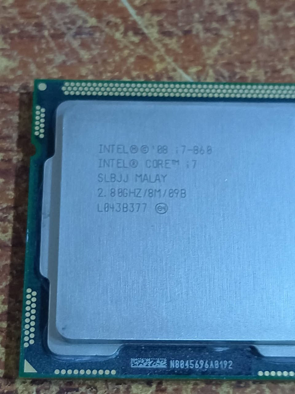 معالج جديد غير مستخدم i7 الجيل الأول 30 قطعة🌹 سعر 150 الف مع التوصيل مجانا 5الف القطعة تطلع


**إذا كنت صاحب هذا الإعلان وتريد حذفه لأي سبب، رجاءا أرسل رسالة إلى الدعم الفني**