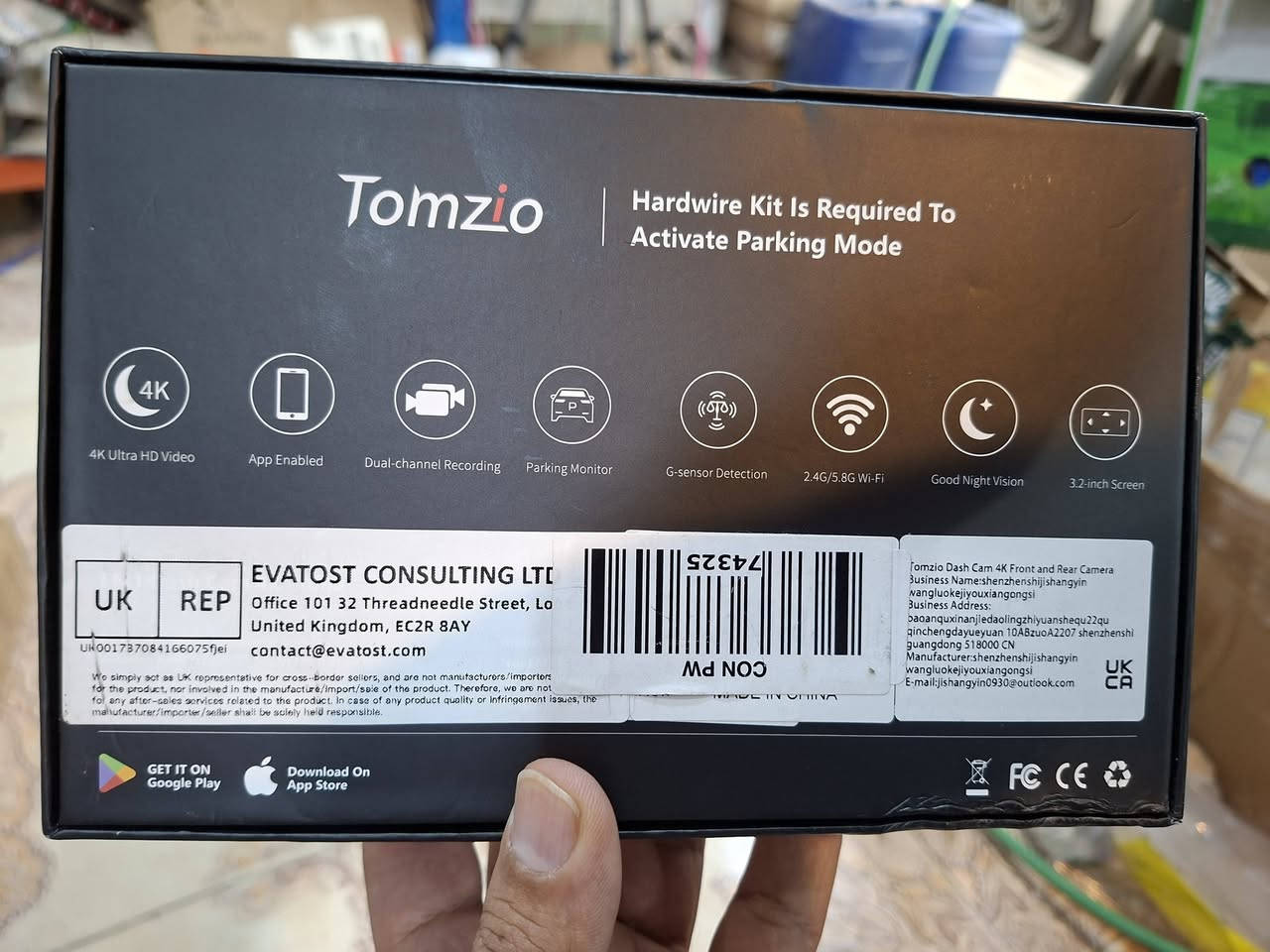 متوفر
داش كامTomzio EM1  أمامية وخلفية 
 تتميز بتصوير 4K عالي الدقة، وتأتي مزودة بتقنيات متطورة تجعلها خياراً ممتازاً لأمن وحماية سيارتك.

  إليك أبرز مواصفاتها :
⭕ دقة الفيديو: تصوير أمامي بدقة 4K مع إمكانية التسجيل 
      المزدوج (أمامي وخلفي).
⭕ الاتصال: تدعم شبكات الواي فاي 2.4GHz و 5.8GHz لنقل 
      الفيديوهات بسرعة عالية.
⭕ تحديد المواقع (GPS): مدمج لتتبع السرعة ومسار القيادة.
⭕ مراقبة التوقف (Parking Mode): مراقبة على مدار 24 
 ساعة بخاصيتين (تسجيل متقطع / مستشعر الاصطدام).الشاشة: شاشة IPS بحجم 3.2 بوصة.
⭕ التخزين: تأتي غالباً مع بطاقة ذاكرة مجانية بحجم 128GB.

السعر 75 الف


**إذا كنت صاحب هذا الإعلان وتريد حذفه لأي سبب، رجاءا أرسل رسالة إلى الدعم الفني**