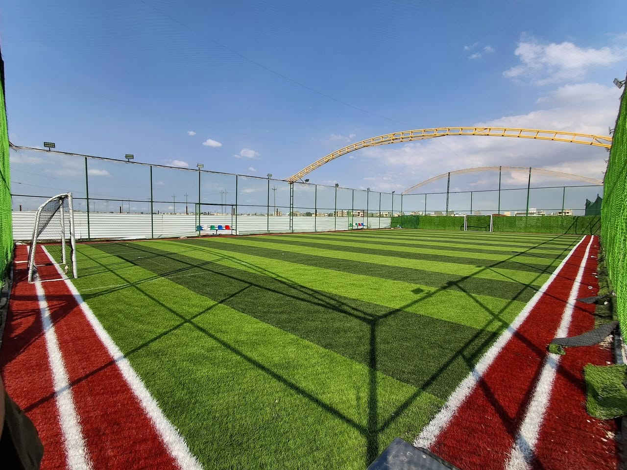 بشرى سارة لرواد الرياضة
بكل اعتزاز، نعلن عن الافتتاح الرسمي [ملعب الجواد]صرح رياضي مصمم لخدمة الفرق الشعبية والمحترفين، بهدف تعزيز الروح الرياضية وتوفير بيئة مثالية لممارسة كرة القدم.

​ندعوكم لزيارتنا وتجربة الملاعب الجديدة التي تم تجهيزها بأحدث المواصفات لضمان أداء رياضي آمن وممتع.
📍الموقع: [الغزاليه نهايه شارع البداله دخل مجمع الجواد]

📞 للحجز والاستفسار: [***********]
