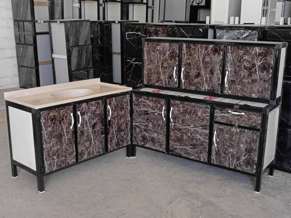 كاونتر مترونص  ارضي.وملحق مترونص
وسنك متر و 20 سم . 
السعر 235 الف يوصلك لباب البيت وين ماجنت 
للتواصل ***********
