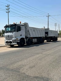 للبيع وحش قاطره ومقطوره موديل ٢٠١٥ مربوطه اتلاث لوحات عربانه شغل داود ...