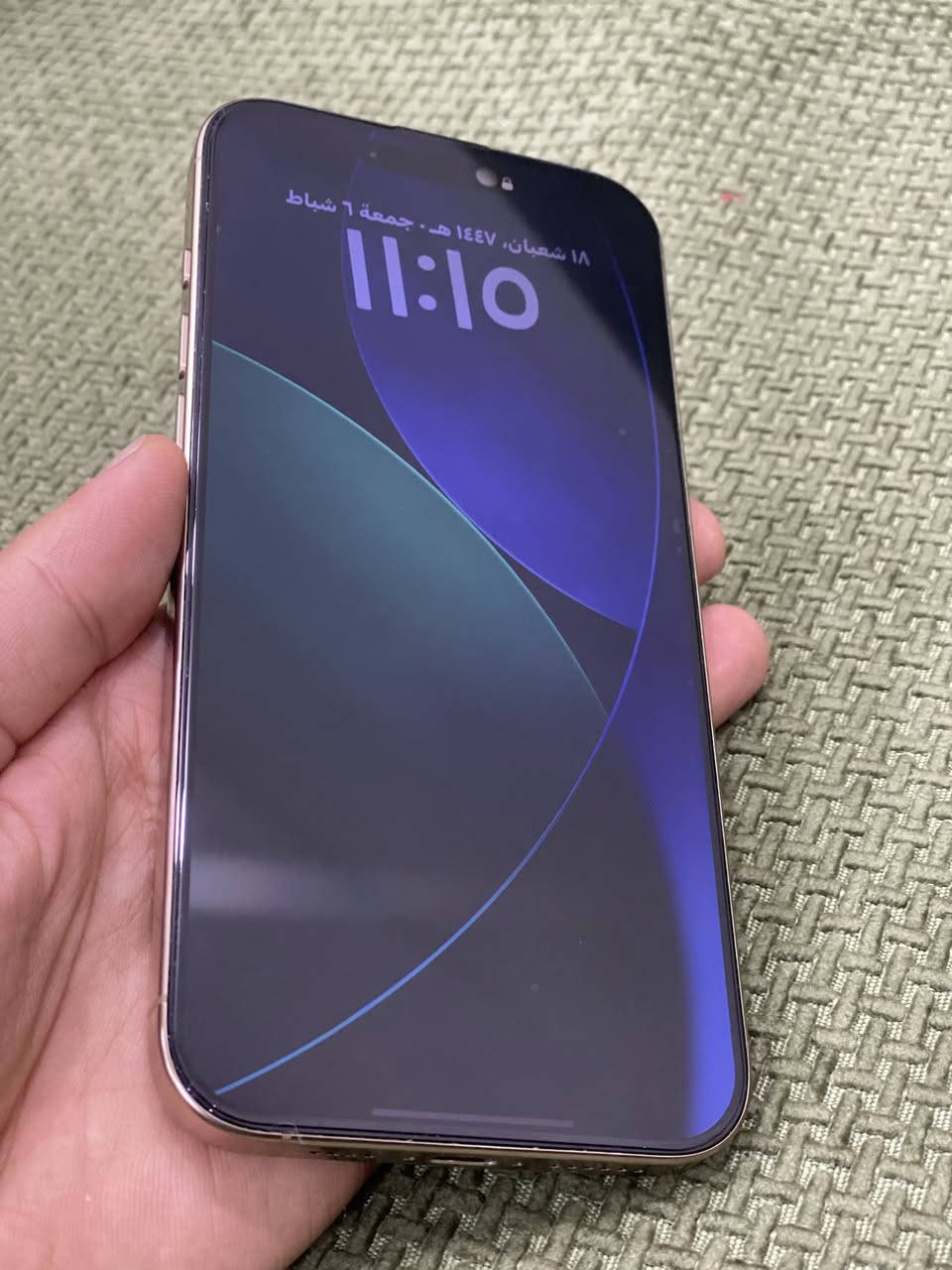 سلام عليكم ايفون 16promax
نظافته 100 
بطارية 92
سعر1275
مكان بغداد الشعب
***********
شراي اتصل
