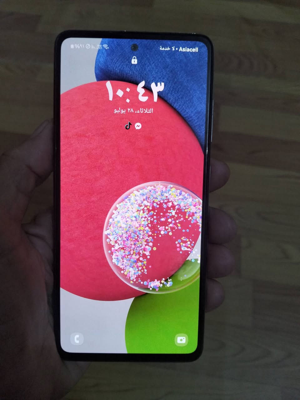 للبيع اوامراوس سامسونك a52s 5g ذاكره 256/8 صوت ستريوه شاشه سوبر امولد بصمه بالشاشه تردد120 معالج 778G مكفول من اي خلل فقط فطر بالظهر  للبيع 175 ومجاله قليل ويرهم امراوس مكان حله ***********
