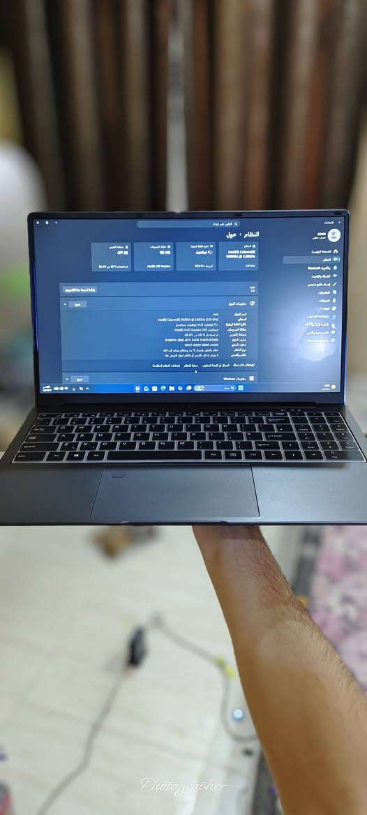 للبيع: لابتوب NEXSMART ANL5 بحالة ممتازة ومواصفات قوية
فرصة مميزة لاقتناء جهاز لابتوب عملي وأنيق، يجمع بين الأداء المستقر والتصميم العصري، مناسب جداً للأعمال المكتبية، الدراسة، والتصفح اليومي.
المواصفات التقنية التفصيلية:
الموديل: NEXSMART ANL5
المعالج: Intel(R) Celeron(R) N5095A بتردد 2.00GHz
الذاكرة العشوائية (RAM): سعة كبيرة 16 جيجابايت، مما يضمن سرعة عالية في تعدد المهام والتطبيقات
بطاقة الرسوميات: Intel(R) UHD Graphics
مساحة التخزين: 477 جيجابايت
نظام التشغيل: Windows 11 Home Single Language
نوع النظام: x64-based PC
مميزات إضافية:
نظام أمان متطور: الجهاز مزود بمستشعر بصمة لضمان حماية بياناتك وسهولة وسرعة تسجيل الدخول.
تصميم أنيق مع لوحة مفاتيح كاملة.
الجهاز تم اختباره والتأكد من كفاءته التشغيلية.
نظام تبريد وتصميم هيكلي متين. بغداد, العراق


**إذا كنت صاحب هذا الإعلان وتريد حذفه لأي سبب، رجاءا أرسل رسالة إلى الدعم الفني**