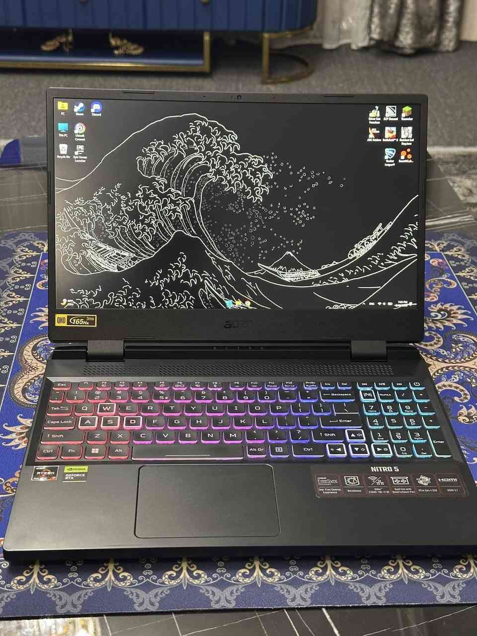 لابتوب وحش للبیع🔥

Acer nitro 5
R7 6800H
RTX 3070TI (150W TGP) 🔥
32GB DDR5 🔥
512 NVME M.2 SSD
2K 165HZ
سعر: ملیون و ٤٥٠ و مجال قلیل


**إذا كنت صاحب هذا الإعلان وتريد حذفه لأي سبب، رجاءا أرسل رسالة إلى الدعم الفني**