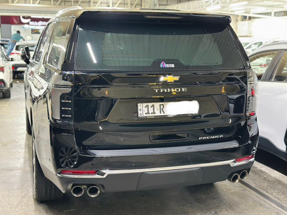 السلام عليكم
السلام عليكم

شوفرليت تاهو 2025 بريمر ضمان المنصور 

ماشيه 5000 زيرو  السعر (72500$) 

سياره مغلفه PPF بالكامل 

مكفوله كفاله عامه جاهزه بعدها عل وضع الشركه 

مواصفات بريمر معروفه 

بصمه خمس أبواب 

شاشه متصله 

كأمره  360 درجه 

داتا شو 

جكات 

دوسات كهرباء

شاشات خلفيه 

بانوراما 

بعد هواي مواصفات 

رقمي ***********
