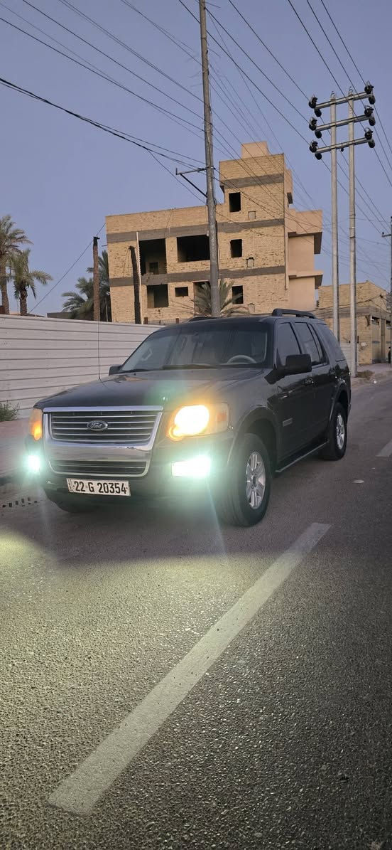 سلام عليكم فورد اكسبلور موديل 2007 خليجيه مكفوله كفاله كير مكينه حداديه تخم تاير جديد تبريد ثلج 6سلندر 7راكب مكاني كربلاء *********** رقم نكليزي السعر 108
