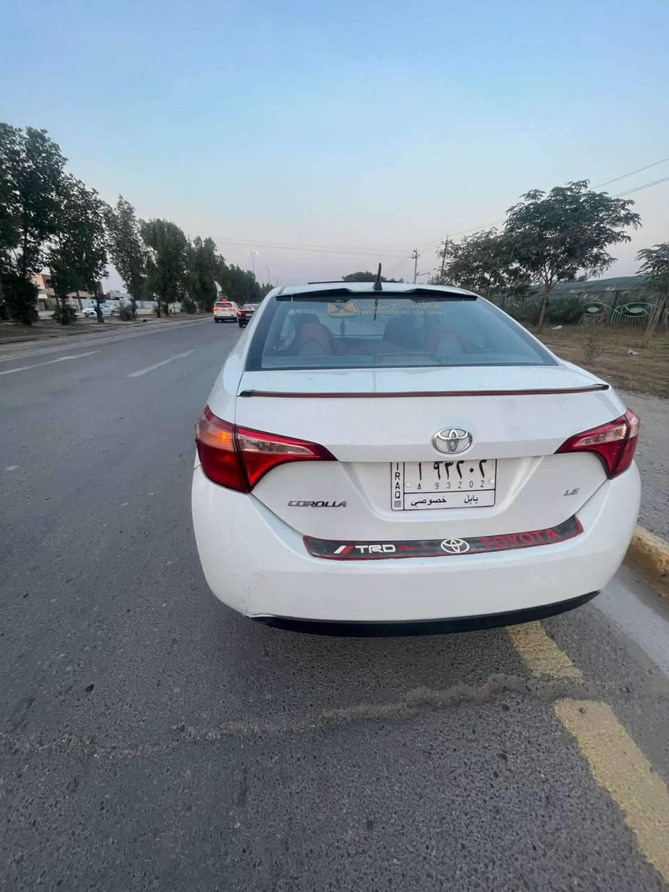 سلام عليكم كورلا موديل 2018 باسمي تحويل مباشر سياره جاملغ وبنيد نفسهن معمرات وجاملغ ثاني صبغته اثر شخوط سياره  بدون دواخل حادث سطحي 
سياره جاهزه خير من الله تبريد محرك كير كفاله مكان سياره بغداد الدوره السعر ١٢٠ وبي مجال 
الاتصال فقط /***********
الاتصال واتساب / ***********
