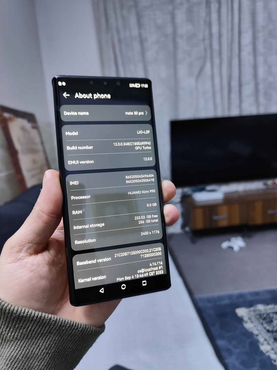 مەیتی ٣٠ پڕۆ
ڕام ٨
٢٥٦گێگا
١٩٠هەزار
تەنها شوشەی کامێراکەی درزی هەیە
کاریگەری بۆ سەر کامێرای دروست نەکردووە السليمانية, العراق


**إذا كنت صاحب هذا الإعلان وتريد حذفه لأي سبب، رجاءا أرسل رسالة إلى الدعم الفني**