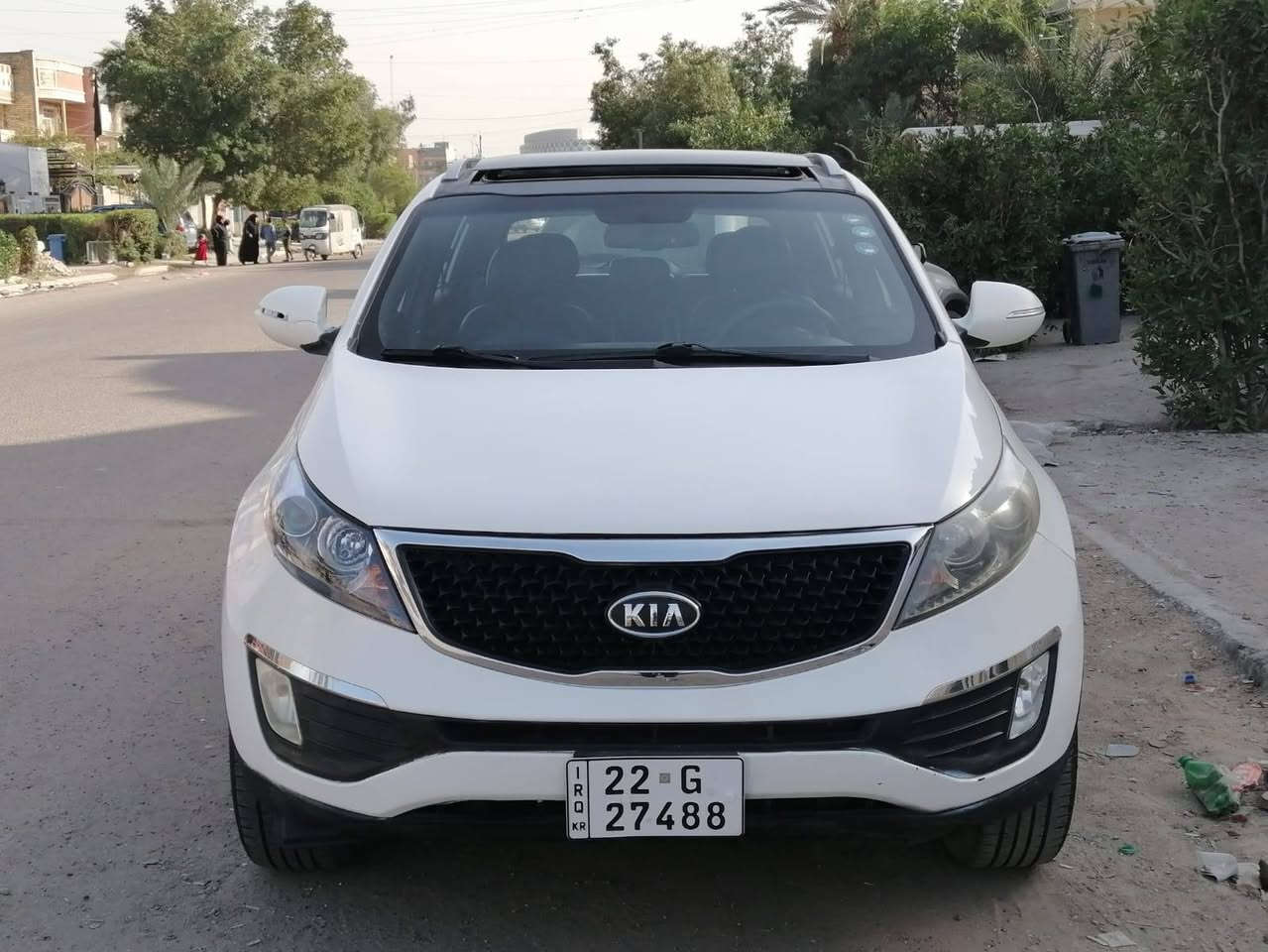 ***********
رايدهة ب 137 ورقة
محرك ٢٠٠٠ دوش
سبورتج 2012 خليجة
بيهة قطعتين رش فقط 
فووول مواصفات
بانوراما
كشنات داخل جلد
بطاين داخل مشمشي
اشاير  بالمري
مري شفط كهرباء
كشن كهرباء
شاشة،، كاميرا
حساسات خلفيه 
تبريد بيانو شاشة 
5 ويل كب 
باسمي السيارة
رقم وهزة جديدة
