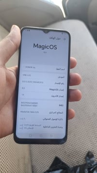 هونر،x6 للبيع التلفون نضيف كلش نضافه فول مع الكارتونه سعره 110 وبي مجا...