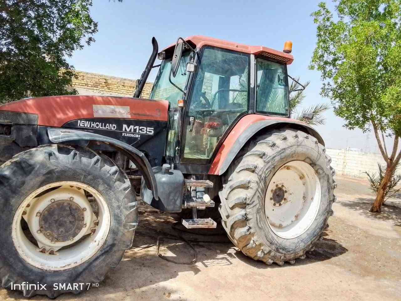 سلام عليكم نيوهولند البيع حجم ١٣٥ موديل ٩٨،.  ***********
