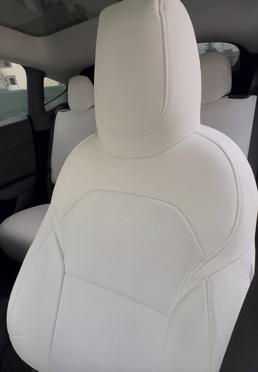 السلام عليكم
تغليف كشن تسلا Y جونيبر ترهم على الموديل القديم و الجديد ماركة اوربي لون ابيض استخدم اقل من شهرين السعر 150 الف و يوجد توصيل الى كافة المحافظات
جان مشدود على سيارتي موديل Y 2023


**إذا كنت صاحب هذا الإعلان وتريد حذفه لأي سبب، رجاءا أرسل رسالة إلى الدعم الفني**