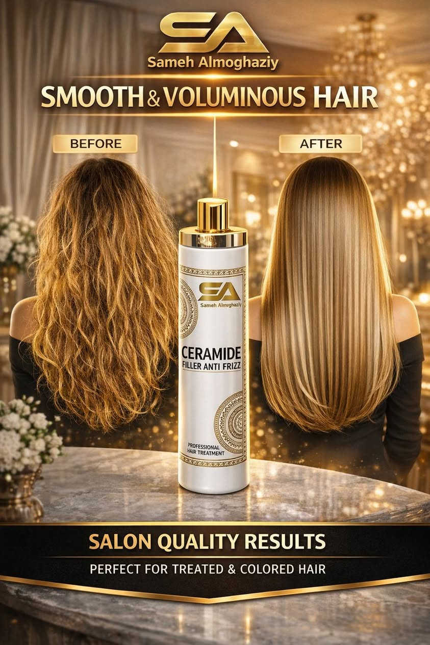 #سيراميد_برو من برايت ستار 😍
قوة… لمعان… وترطيب من أول استخدام ✨ #اعادات_الجذور
✔ يقوي ويغذي الشعر ويحبس الرطوبة
✔ مناسب لكل أنواع الشعر: أفريقي – جاف – قطني – تالف – مصبوغ
✔ آمن للأطفال والحوامل
✔ شطف كامل بدون دخان أو ضرر
اطلبي الآن والشحن لكل المحافظات 🚚
شركه سامح المغازي لجميع مستحضرات التجميل


**إذا كنت صاحب هذا الإعلان وتريد حذفه لأي سبب، رجاءا أرسل رسالة إلى الدعم الفني**