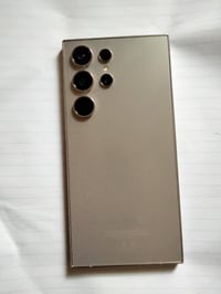 كلكسي s24 الترأ تيتانيوم ذاكره 256 عشوائيه 12 للبيع جهاز شرط الفحص   ن...