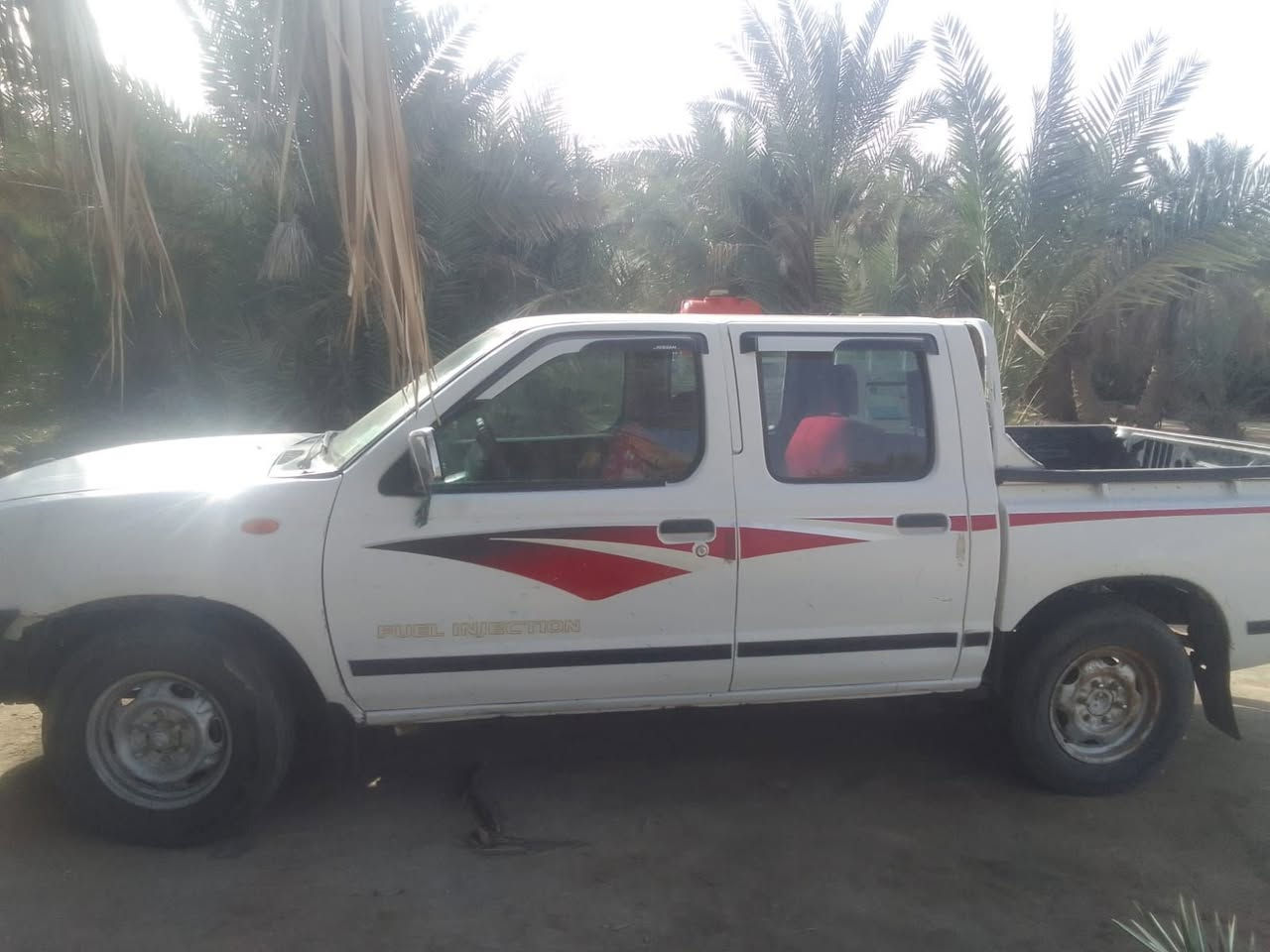 نيسان مديل ١٤ ضربه بجم ومعمره مكان سياره سماوه سعره ٩٥ مراوس عادي ‏‪***********‬‏
