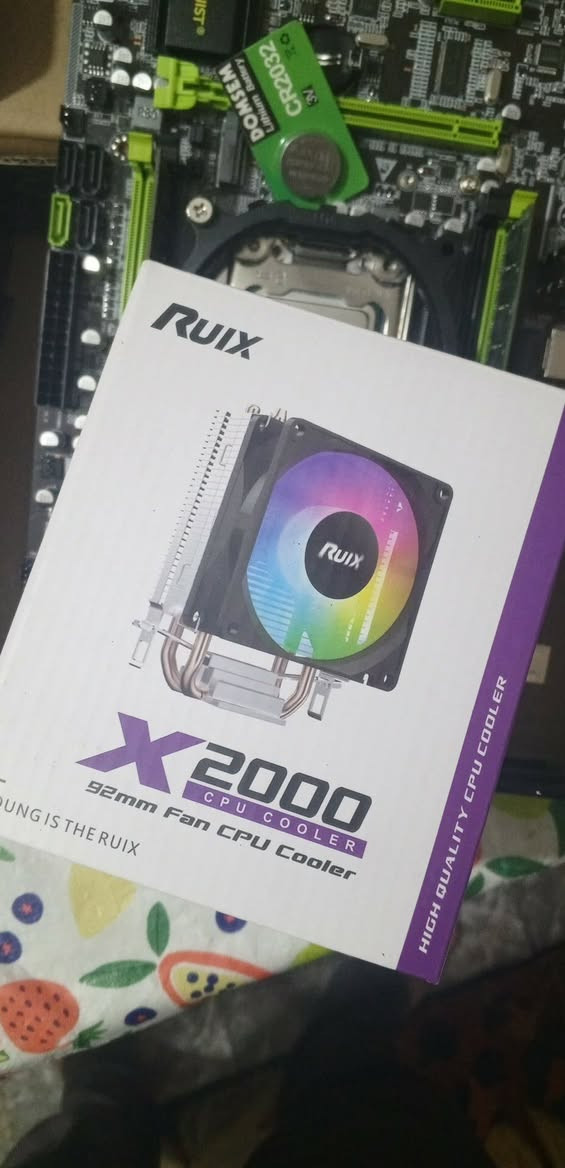 سلام عليكم شلعه   القطع جدد
مذر بورد x79dd3
Xeon E5-2650v2 معالج
16G2x8 ddr3 رمات
128SSD Kingston هارد
x2000 RGB مبرد
السعر 80
***********
