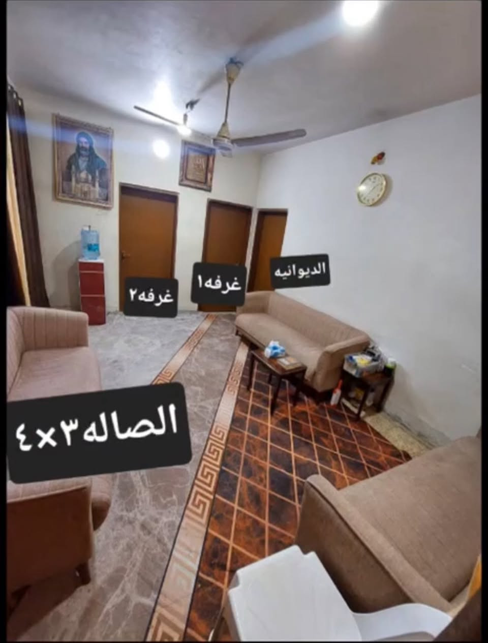 دار للبيع في البصرة - المشراق الجديد
طابو ملك صرف المساحة 208,56
السعر 330 وبي مجال بسيط  ،
ويحتوي ع فضلة خلف الدار .
البيت بأسمنا يعني بدون ورثة .
سنة البناء 2006 .
للاستفسار : ***********
