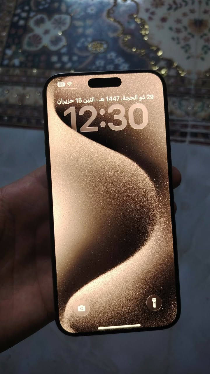 ايفون 15 برو ماكس مبدل بطاريه 256 بطاريه تقرا 100 بغداد الدوره سعره 820 الف بي مجال قليل ***********
