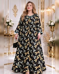 دشداشة • زبدة تركي • مقاسات ٣x-٦x