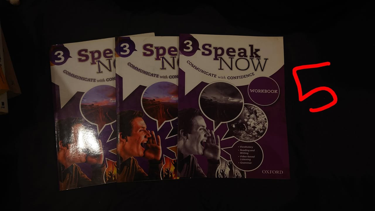 السلام عليكم كتب مستعمله و جديده للبيع
كلهم على 3 عده الي بصوره اربعه جديدات الواحد على خمسه و الي بصوره خمسه الواحده على الف و الي بصوره سته على 55 جديد و جودته ممتازه و بيه مجال شويه


**إذا كنت صاحب هذا الإعلان وتريد حذفه لأي سبب، رجاءا أرسل رسالة إلى الدعم الفني**