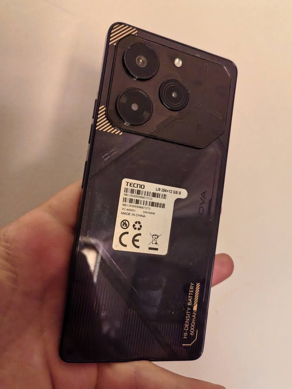 تكنو بوفا 6 برو 5g ذاكرة ٢٥٦ رام ١٢ مواصفاتة معروفة جهاز نضيف كلشش زلغ مابي كارتونتة موجودة السعر ٢٠٠ وبي مجال بسيط مكاني بغداد الثعالبة


**إذا كنت صاحب هذا الإعلان وتريد حذفه لأي سبب، رجاءا أرسل رسالة إلى الدعم الفني**