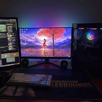 RTX 3060 12GB • Ryzen 5 5600X • شاشة 24 إنش 144Hz