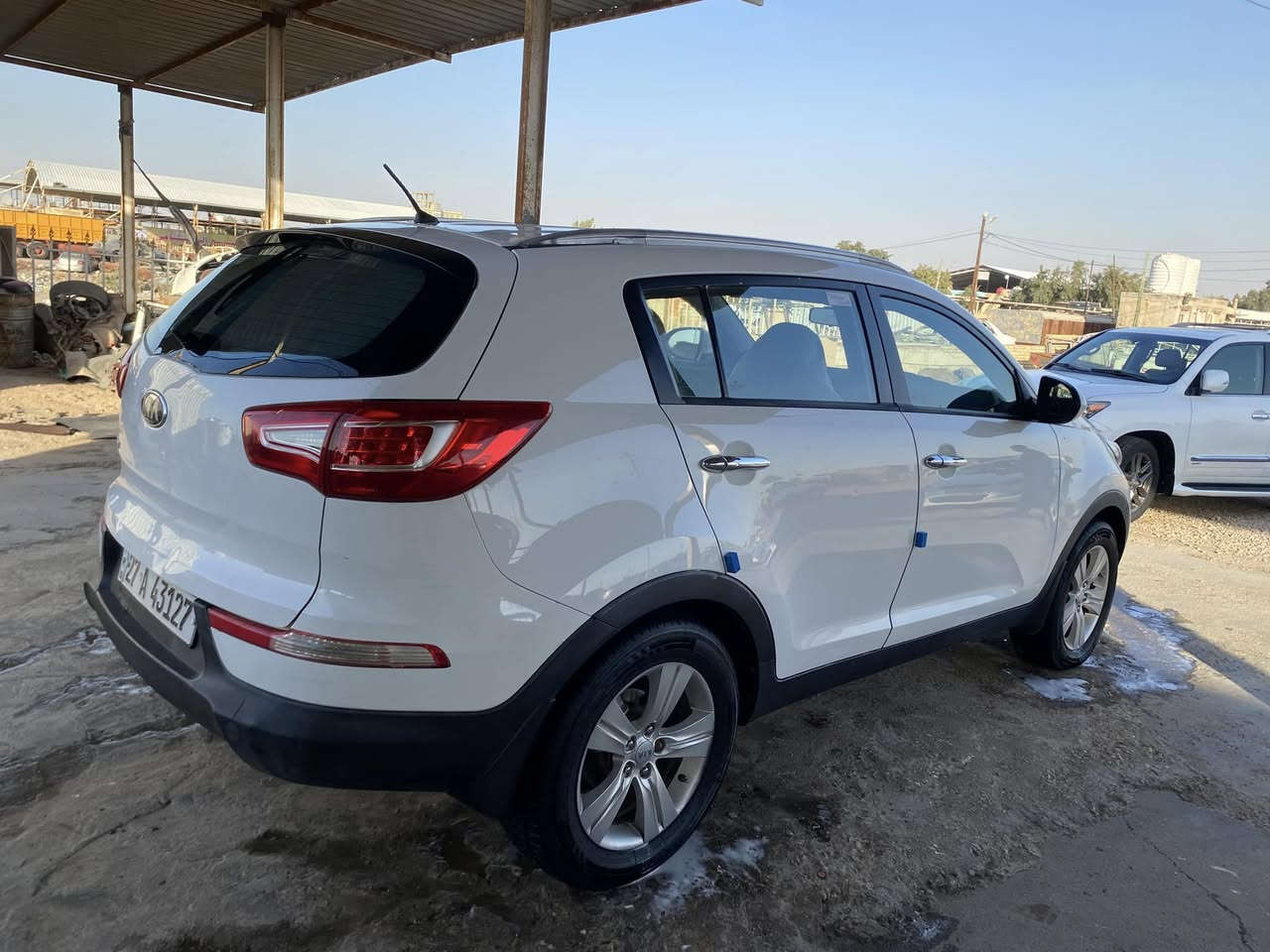 لببيع سبورتج 2013 خليجي 
سياره مكفوله ضربه تبديل عدا رش هلال جاملغ امامي فقط
مكينه كير حداديه تخم تاير تبريد كله شرط وجاهزه من كلشي
سياره رقم ذي قار الجديد بسمنا مشروع وطني سنويه ل28 
السعر 135 وبي مجال 
***********
مكان السياره السماوه
