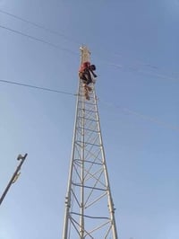 برج إنترنت الحلة • ٣٣ سكترات UBNT • سيسكو 2960