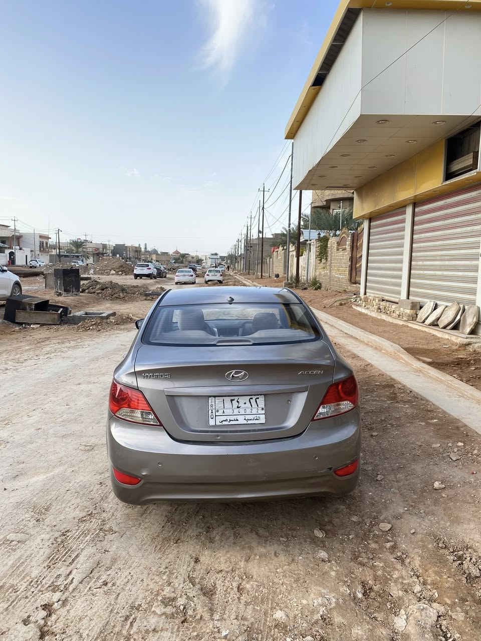 للبيع اكسنت 2013 ماشيه 205 رقمها قادسيه
السياره بيه صبغ جماليه  3 قطع جاردات و صبغتهن اني بس بيه قطعه وحده ضربه معجون ب جاملغ مكاني ديوانيه 
سعر 83$ ورقه  للستفسار اتصل ***********
