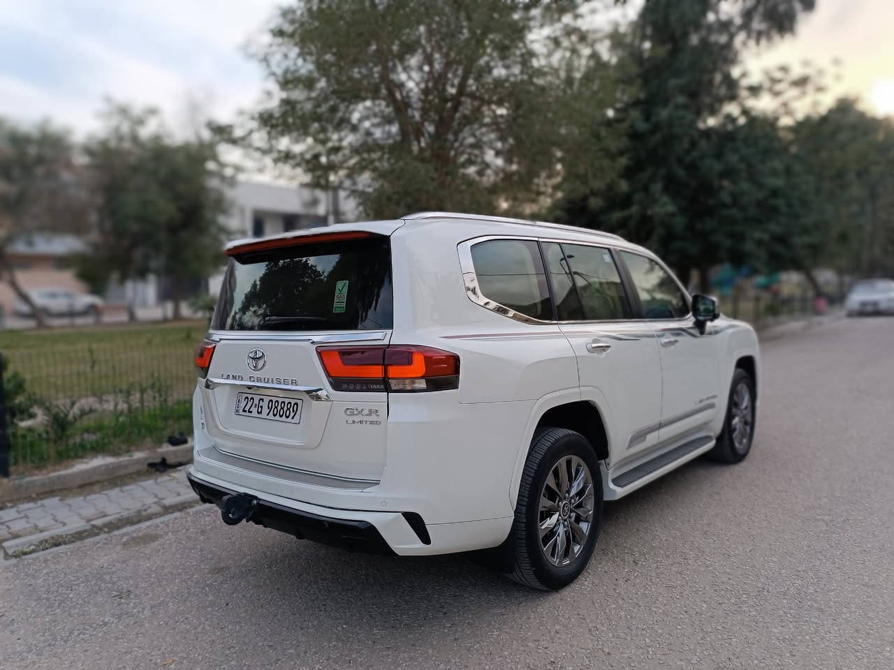 لاندكروزGXRلمتدد
موديل 24 

فول مواصفات 

كشن حار بارد

كامرات 360

خمس بصمات 

لد نهاري 

كراسي امامي كهرباء 3دكم

كشنات جلد

3شاشات تطبيق 

شاشه كبيره

تنفس طبيعي 4000

جنطه شفط 

اربع بيبان شفط 

كتلوكات الشركة والسماعات 

ماشيه 30الف

كاعيات الشركة مامشدوده 

رقم اربيل مميز 

بسم شركه تحويل وكاله 

سياره كفاله عامه بوضع الوكالة 

السعر695وبيها مجال بصيط 

مكاني النجف الاشرف 

***********
