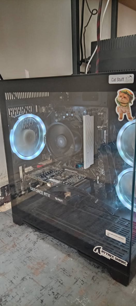 السلام عليكم يولد
حاسبه للبيع مواصفاتها :
R5 5600
Gigabyte B450MK
Ram 16*1 3200hz ddr4
Rtx 3050 8gb 1 fan palt
Power supply 650w xegmatic
ملاحظه : الكرت مقاومته للكهرباء ضعيفه و البور الي جنت شاده قبل مو كلش ف احترك عندي و وديته لمصلح و زيد المقاومه و صلحه يعني صح مفتوح الكرت بس اقوه من البلادي
السعر : 700 الف
مكاني بغداد حي العامل
و كل الهلا


**إذا كنت صاحب هذا الإعلان وتريد حذفه لأي سبب، رجاءا أرسل رسالة إلى الدعم الفني**
