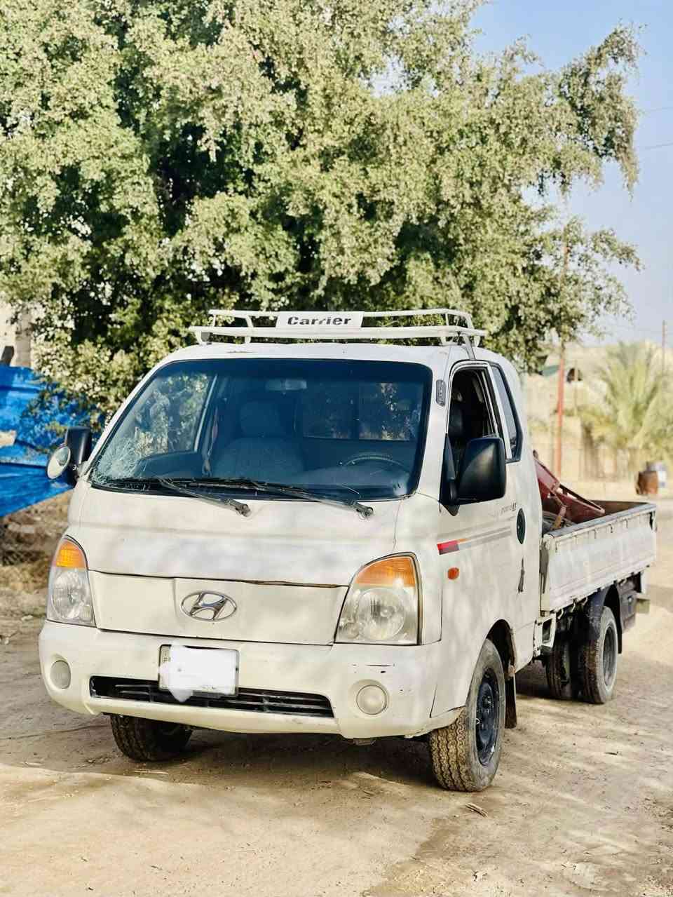 السلام عليكم
هونداي بورتر موديل 2006 محرك كير اكسل شرط تايرات جدد صدر كهربائيات كلها شغاله مكينه ستاركس مفتوح مو مسكر سياره كامله  للعلم السياره ادوات مو كص 
سعر 45 وبيها مجال ‏‪***********‬‏
