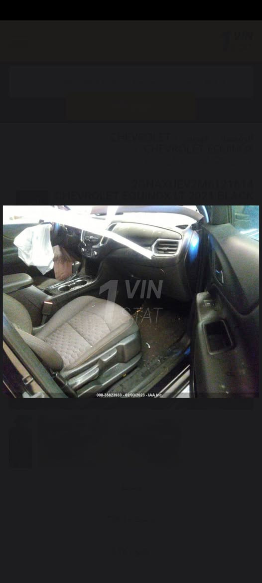 شفروليت اكوينوكس 2021 LT (AWD) - نظافة تامة وإدامة أصلية جاهزة
​نوع السيارة: Chevrolet Equinox 2021 LT AWD
​المحرك: 1.5L Turbo
​العداد: 160,000 كم
​الحالة الميكانيكية: ممتازة جداً. السيارة خضعت لتصفية شاملة مؤخراً: (تخم تايرات جديد، تخم دسكات وبلكات جديد، منظومة تبريد جديدة مع ماء راديتر جديد). السيارة لا تستخدم إلا زيت Amsoil الأصلي وبنزين محسن بانتظام.
​الحادث: الضربة أمامية جانبية خفيفة (مرفقة صور الحادث الأمريكي مع الصور للشفافية)، شواصي وبدن داخلي سليم ومكفول 100%.
​الرقم: شمالي أربيل (تحويل أو وكالة مضمونة).
​الشاصي: 2GNAXUEV2M6121614
​السعر: 125 ورقة وبيه مجال بسيط للشراي
​📍 الكوت / واسط
📞 للهاتف: ***********
