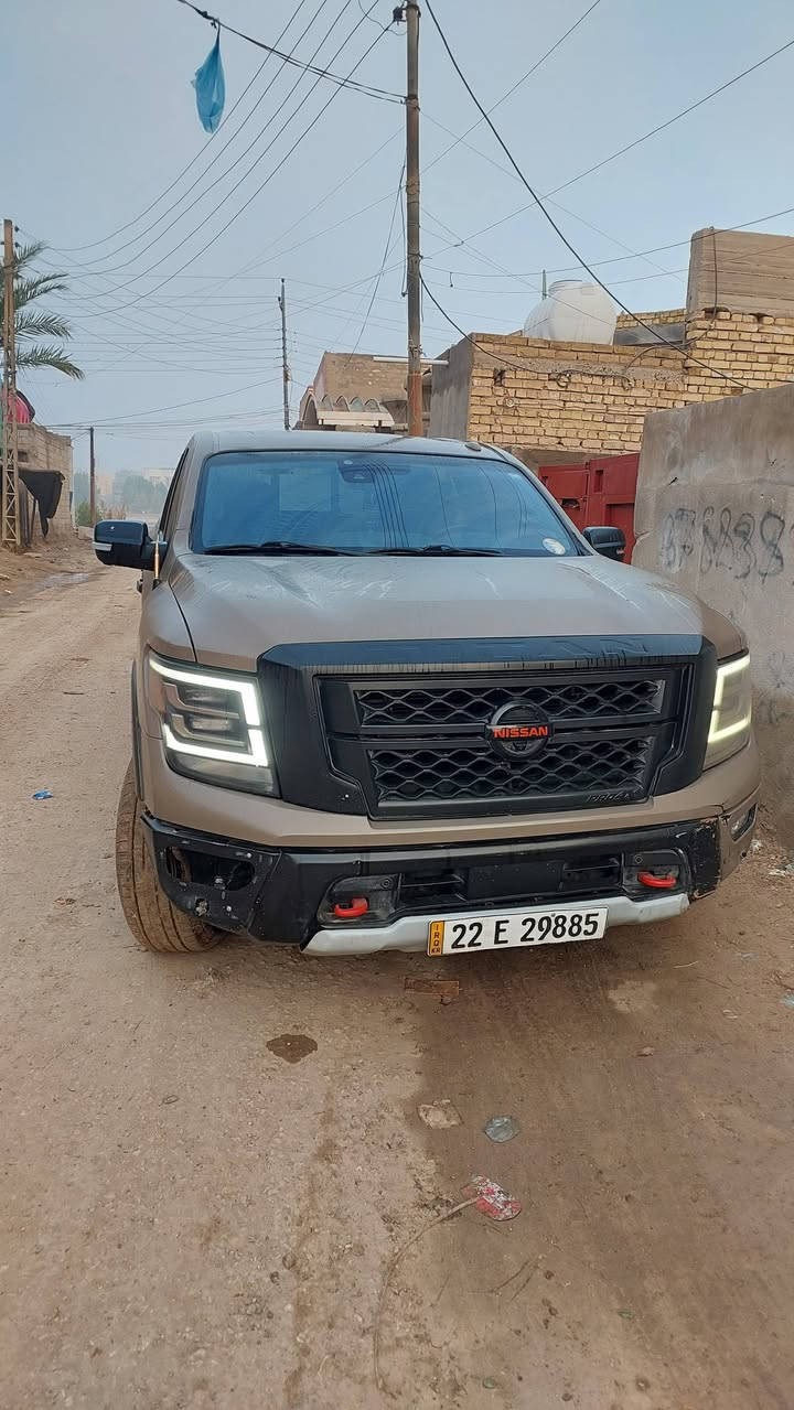 نيسان تيتان موديل 2021  رقم أربيل تحويل وكاله ثاني يوم خمس كامرات فول مواصفات  كشنات كهربائية كشنات تدفئه تبريد السياره ماناقصها برغي فقط الي موضح بالصور للتواصل ***********
