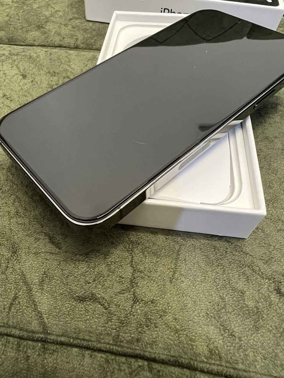 سلام عليك
ايفون ١٣ بروماكس ذاكيره ١٢٨ بطاريه ٨١ بيلاد 
مكفوله مامفتوح لوك لوك سعر ٦٩٠ بي مجال كلش قليل 
***********
‎ئایفۆن ١٣ پڕۆمکس ١٢٨ گێگا پاتری ٨١ 
‎هەمووگیانی بەشەرت هیچی نەگۆڕاوە لۆک لۆکە نرخی ٦٩٠ مەجالێکی زۆر کەم ***********
