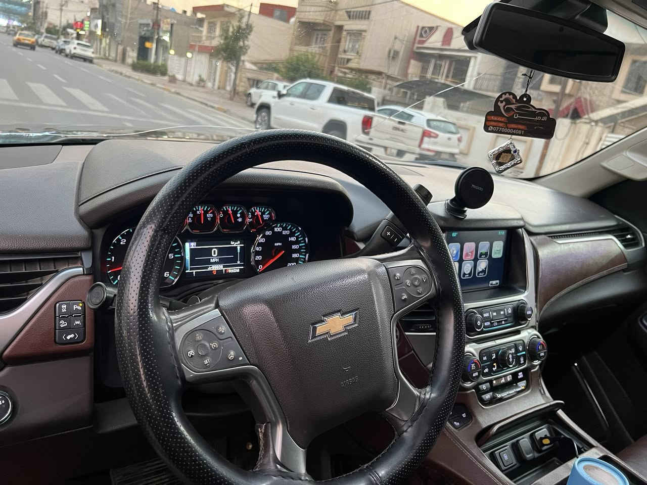 تاهو LTZ موديل 2017 ( خـليـجـي )
فول مواصفات بصمة شاشة فورويل 
   
‎-
ملاحضه سياره بيه بارد اقل الشبر وشخوط صغار 
~•~•~•~‎
ماشيه100
مواصفات السياره 
‎ 1.بصمة تشغيل و 4 ابواب بصمة
‎2.تشغيل عن بعد 
‎3.سلايد روف
‎4.ثلاجه داخليه 
‎5.رادارات جوانب و امامي وخلفي
‎ 6.تحديد مسار 
‎7.حساسات امامي خلفي 
‎8.نظام توقف ذاتي 
‎9.كامره خلفيه + كار بلي
‎10.تحكم ستيرن 
‎11.كروس سرعه 
‎12.نقطة عمياء
‎13.لايت لد + لايت زنون 
‎14.انظمة قياده سبورت و جبلي وسحب 
‎15.نظام انزلاق 
‎16.كشنات كهرباء 
‎17.تدفئه وتبريد كشنات سايق وراكب 
‎18.كشنات خزن ميموري
‎19.كشن هزاز
‎20.كشنات جلد قرميدي 
‎21.مري شفط 
‎22.قاصه
‎23.شاحن لاسلكي 
‎24.و𝐃𝐕𝐃 بالقماره مع ريمونت 
‎وبعد بيها هواي مواصفات معروفه 
رقم ‎رقم صاحب السياره ***********
