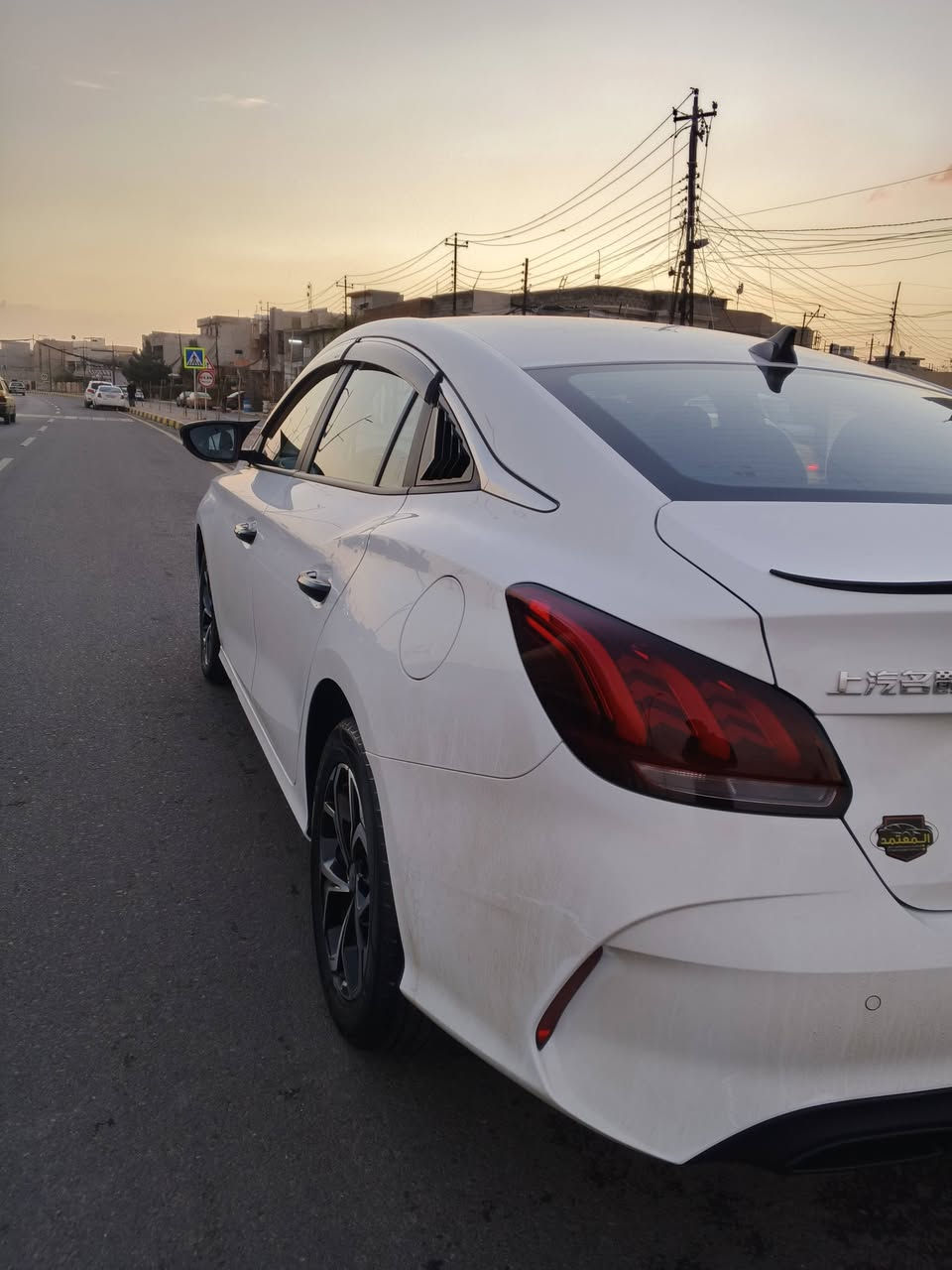 السلام عليكم ام جي فايف جي تي 2025 كلين بدون اي صبغ السياره جديده ماشيه 13 شرط التحويل السعر الاتصال .***********
