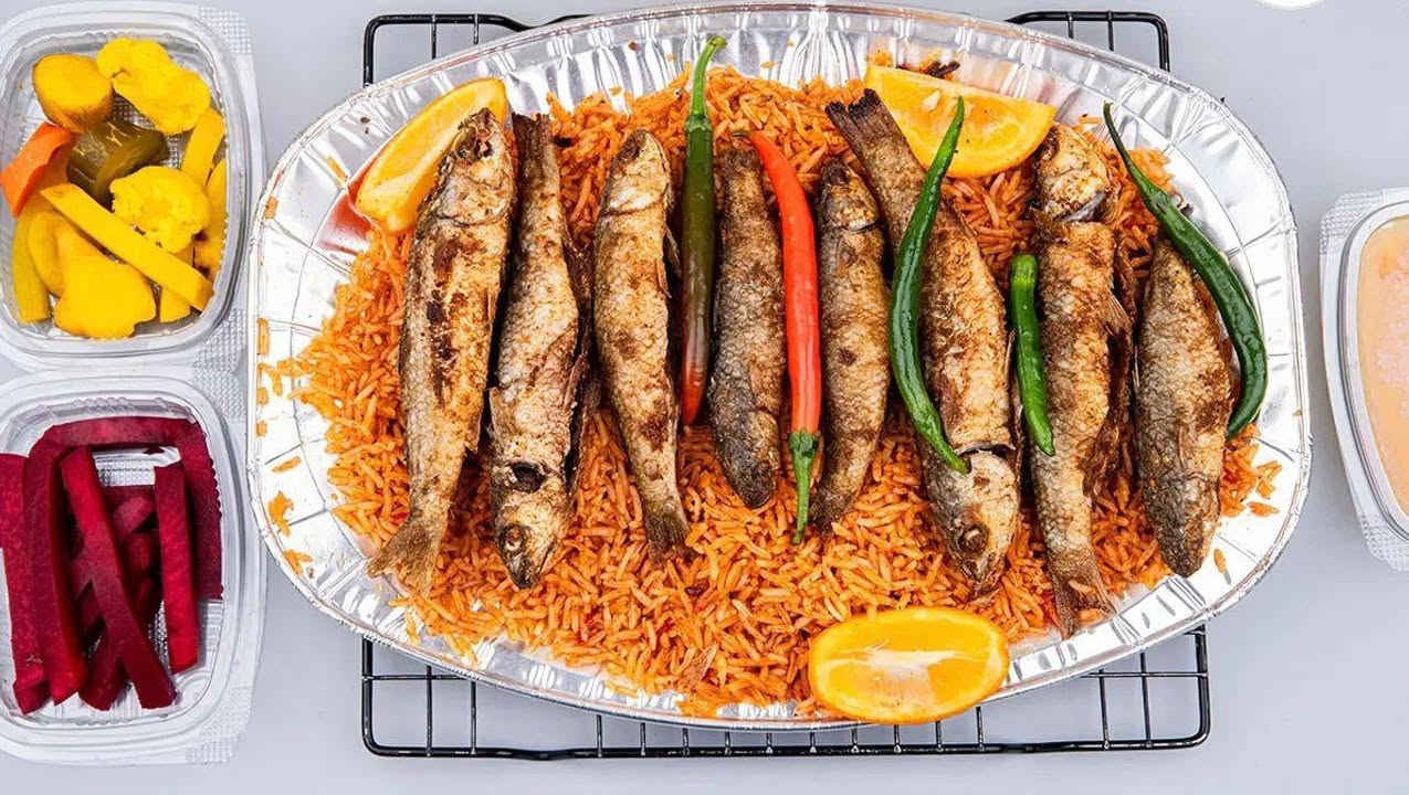 تذوق الطعم الأصيل مع مسكوف درة بغداد✨
الشوي على الطريقه البغداديه على حطب الأشجار حصراً🔥
ويتوفر أيضاً أنواع الأسماك المقليه مع التمن الأحمر💥
1/كيلو السمك المسكوف عالحطب مع تمن أحمر مع طرشي بالعمبه وطماطه وبصل  ب 10
2/نفر سمك مقلي مع تمن ومقبلاته ب 8 
3/زوري مقلي مع تمن احمر وطرشي بالعمبه الكيلو ب 15
4/دجاجه ذبح عراقي مشوي عالحطب مع تمن وطرشي بالعمبه وزلاطه ب 14 والنص دجاجه ب 8
📍العنوان:السيدية شارع الضباط مقابيل مجمع السفير
🚗يتوفر توصيل الى كافة مناطق بغداد
 ☎️للحجز الأتصال على الأرقام أو مراسله واتساب ***********
متواجدين كل يوم طيلة ايام الاسبوع
من ال 11 الى 12 ليلاً
