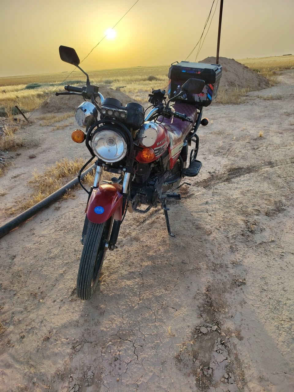 🌹السلام عليكم ورحمة الله وبركاتة 🌹
🏍 دايوان موديل 2022 مراوس بسيفان ويرهم بيع سعر 800وبيها مجال اتصال *********** مكان تكريت

