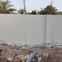 خلفة لبخ ونثر وترميم  عمل كافة البخ الأسمنت عمل واجهات لبخ سياجات جميع...