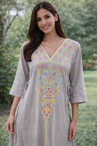 دشداشة نسائية • كشمير إيطالي • توصيل لجميع المحافظات