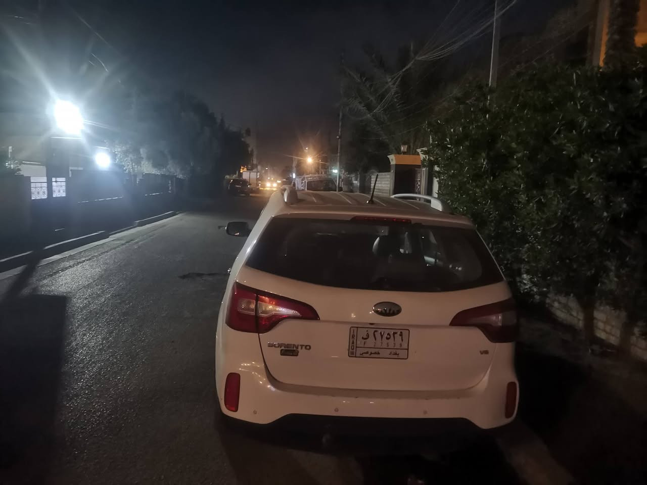 يا الله
سلام عليكم
سورنتو 2014 خليجي رقم بغداد بسمي 3 بصمات 6 سلندر 7 راكب 3 قطع تبريد السيارة مكفولة من الصبغ فقط بارد قليل بالباب وشوية بالجاملق بدون فتح السعر 185..
