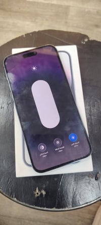 ايفون 14 برو ماكس   ماستر نموذج M   كامل ملحقات  ذاكرة / 256  بطاريه /...